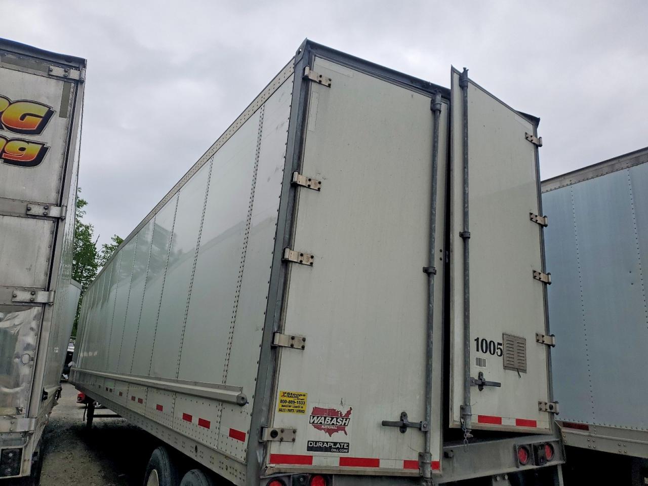2022 Wabash Dry Van Wasbash DR-DRY Van Trailer