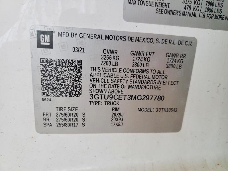 2021 GMC Sierra K1500 Elevation