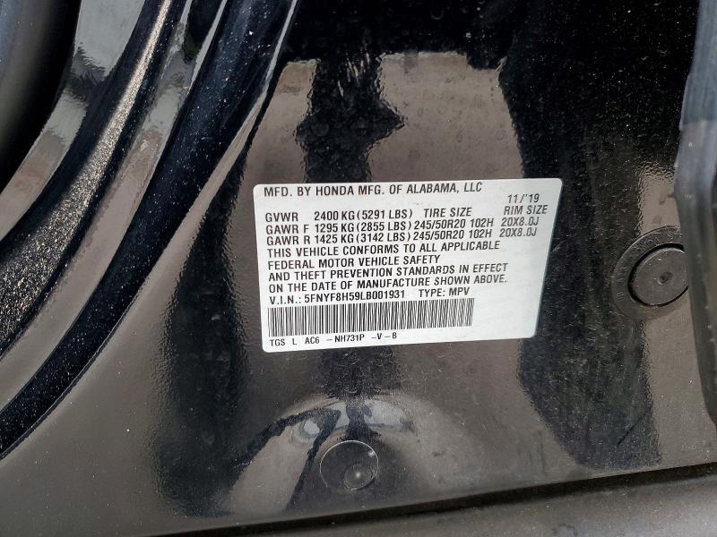 2020 Honda Passport exl