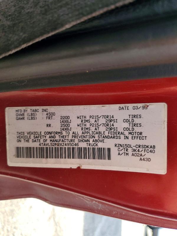 1999 Toyota Tacoma Base