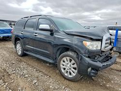 Salvage cars for sale from Copart Greenwood, NE: 2016 Toyota Sequoia Platinum