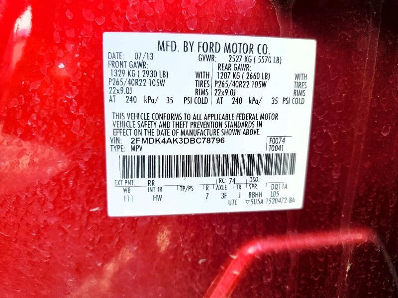 2013 Ford Edge Sport