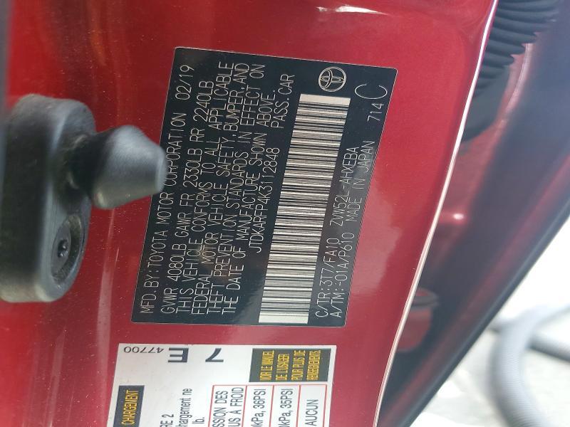 2019 Toyota Prius Prime Plus