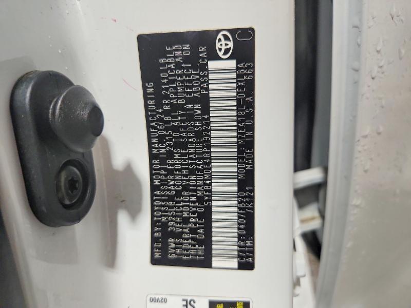 2024 Toyota Corolla le