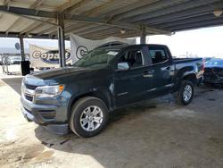 Salvage trucks for sale at Hayward, CA auction: 2018 Chevrolet Colorado LT