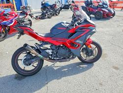 Kawasaki salvage cars for sale: 2024 Kawasaki EX500 A