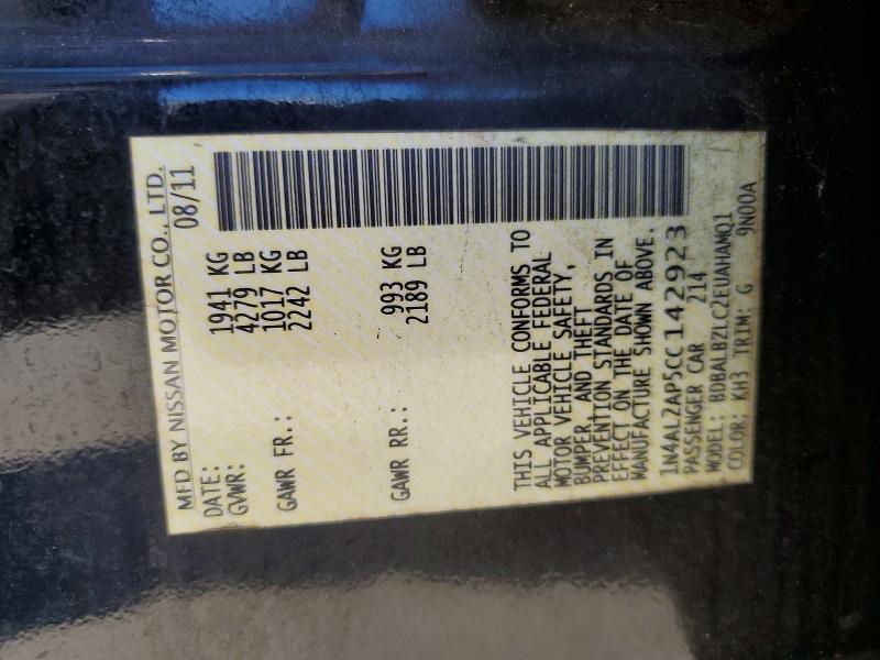2012 Nissan Altima 2.5