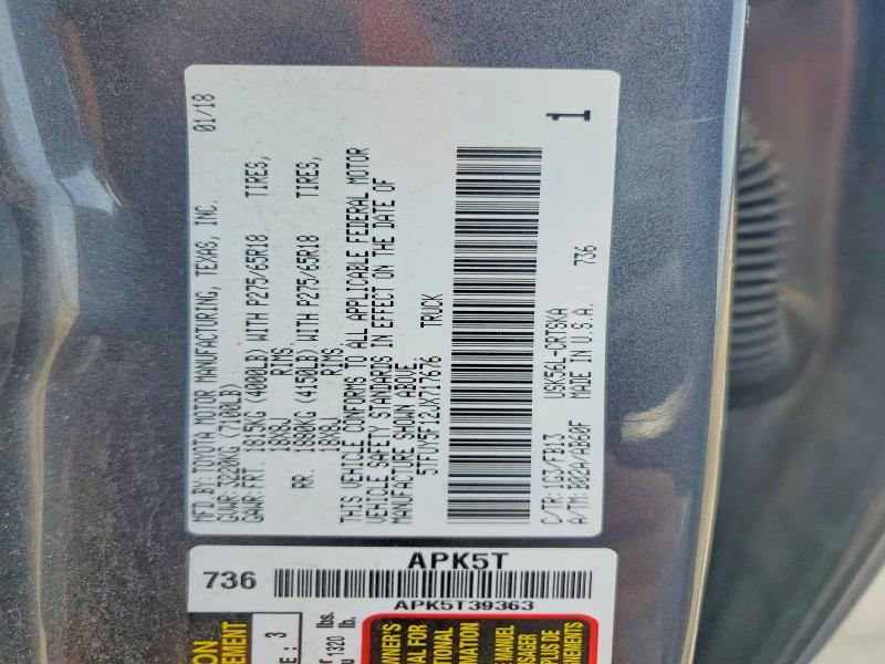 2018 Toyota Tundra SR5