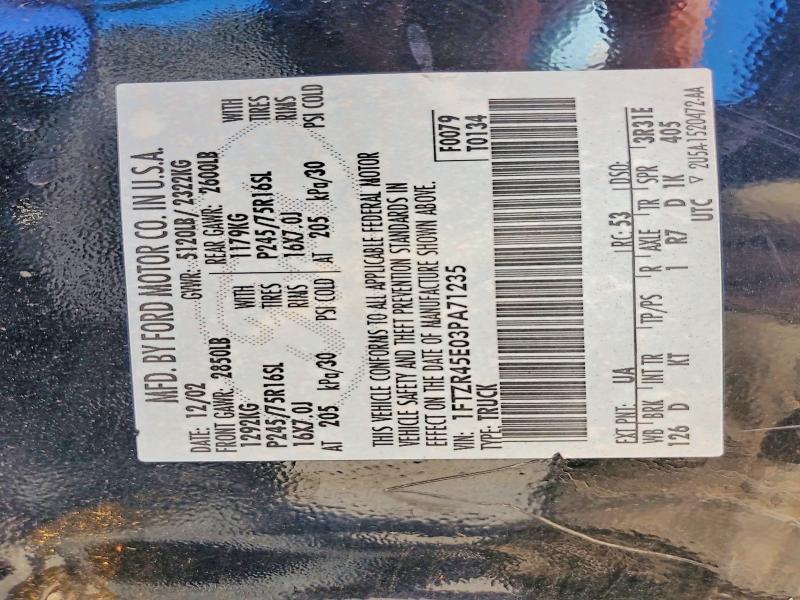 2003 Ford Ranger Super cab