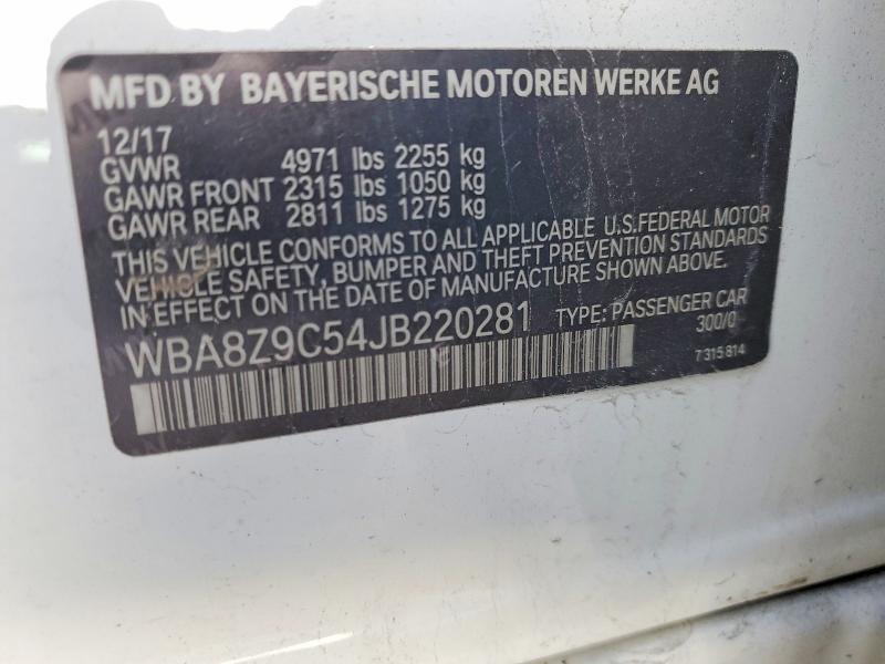 2018 BMW 330 Xigt