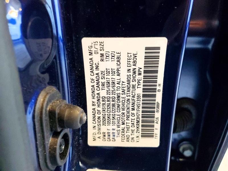 2015 Honda Cr-v exl