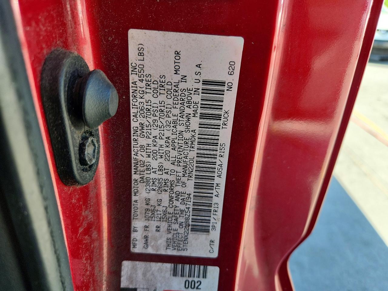 2008 Toyota Tacoma Base