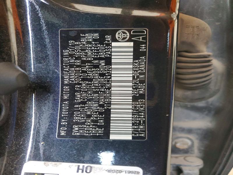 2019 Toyota Corolla se