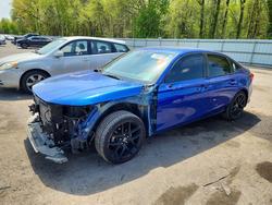 Salvage cars for sale from Copart Glassboro, NJ: 2022 Honda Civic Sport