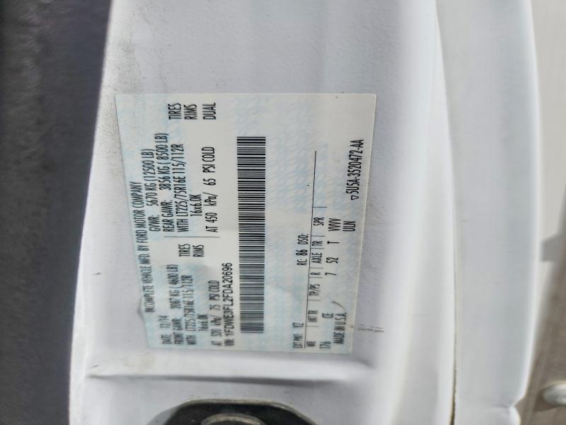 2015 Ford E350 BOX Truck