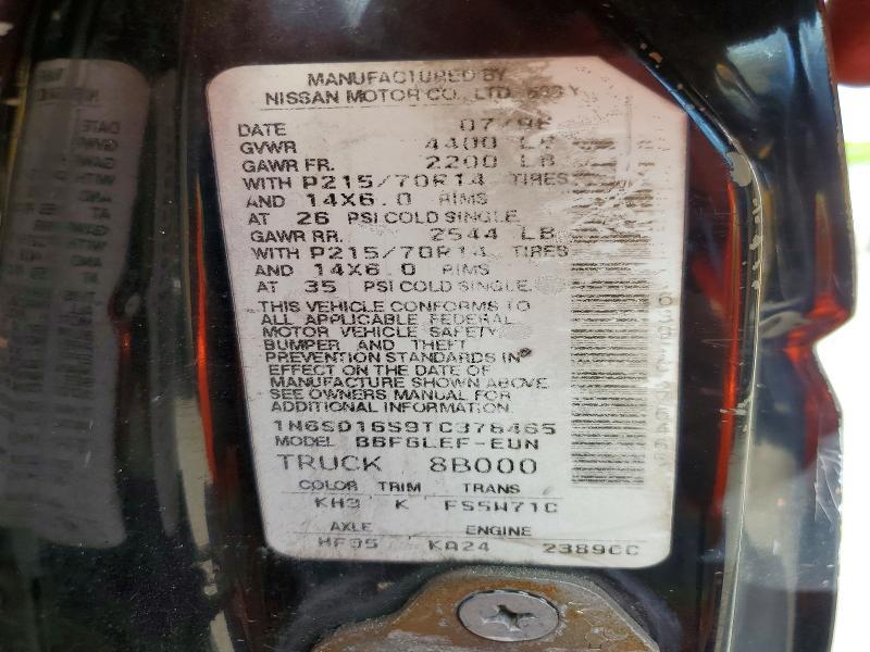 1996 Nissan Truck XE