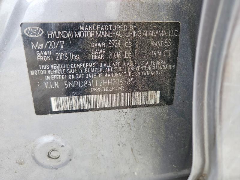 2017 Hyundai Elantra Value Edition