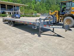 Lamar salvage cars for sale: 2025 Lamar F8022427 Equipment Trailer
