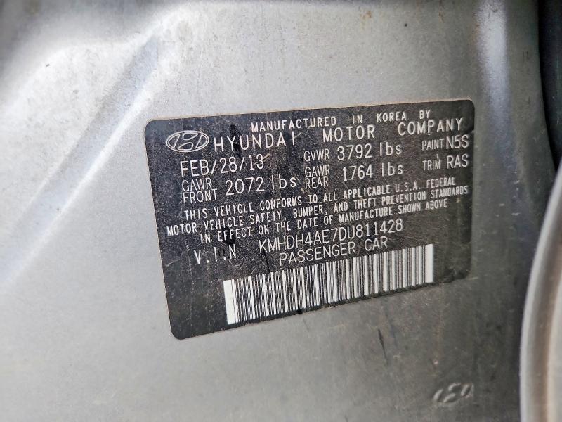 2013 Hyundai Elantra gls