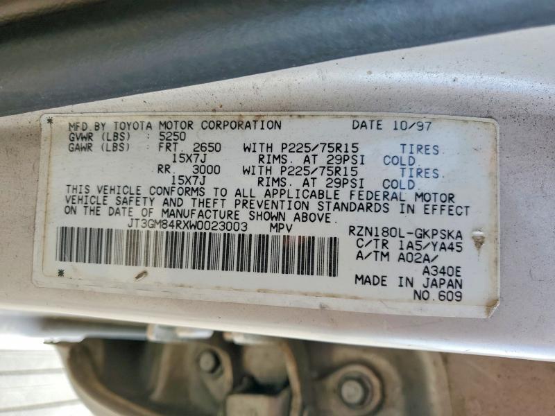 1998 Toyota 4runner Base