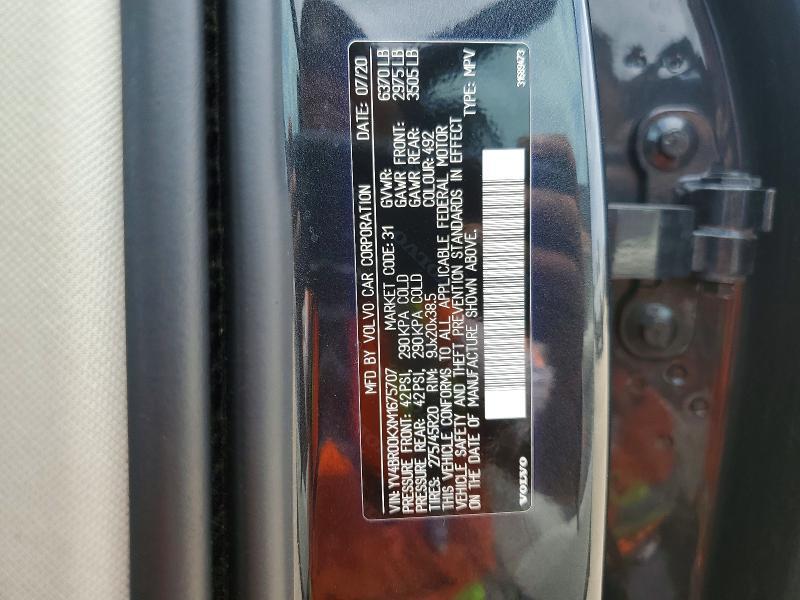 2021 Volvo Xc90 T8 Recharge Momentum