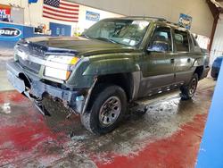 Salvage cars for sale from Copart Angola, NY: 2002 Chevrolet Avalanche K1500