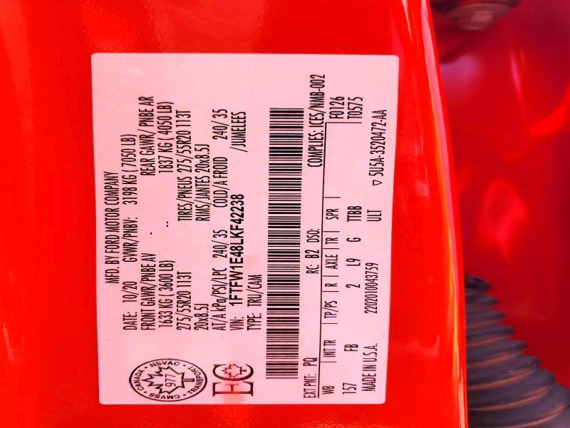 2020 Ford F150 Supercrew