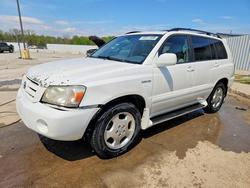 Salvage cars for sale from Copart Louisville, KY: 2005 Toyota Highlander Limited