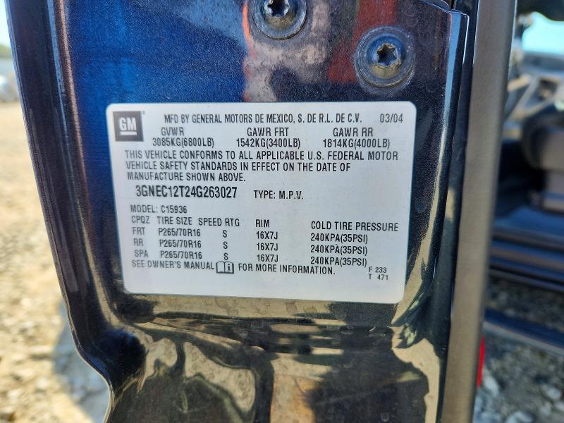 2004 Chevrolet Avalanche C1500