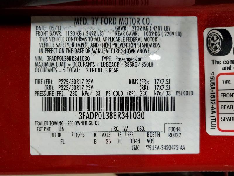 2011 Ford Fusion Hybrid