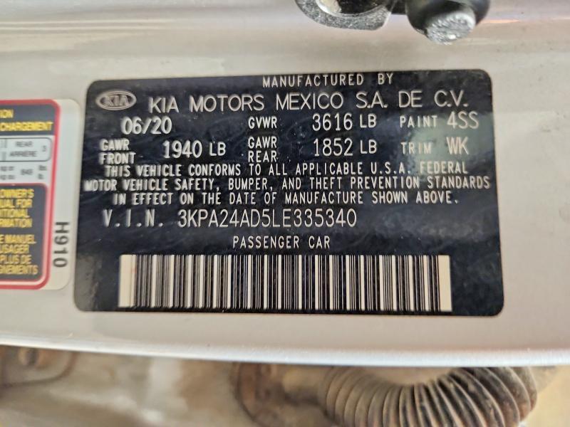 2020 KIA Rio s