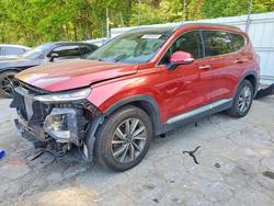 Hyundai salvage cars for sale: 2019 Hyundai Santa fe Limited 2.4l