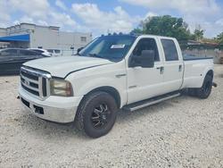 Salvage trucks for sale at Opa Locka, FL auction: 2005 Ford F350 Super Duty