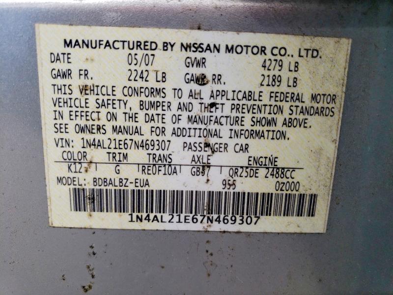 2007 Nissan Altima 2.5