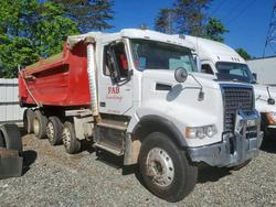 Salvage trucks for sale at Mebane, NC auction: 2019 Volv O VHD Dump Truck