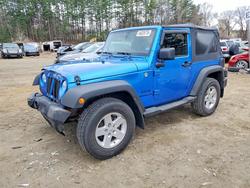 Jeep salvage cars for sale: 2015 Jeep Wrangler Sport