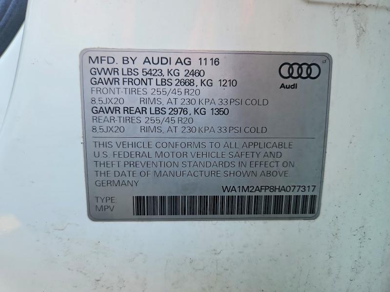 2017 Audi Q5 Premium Plus