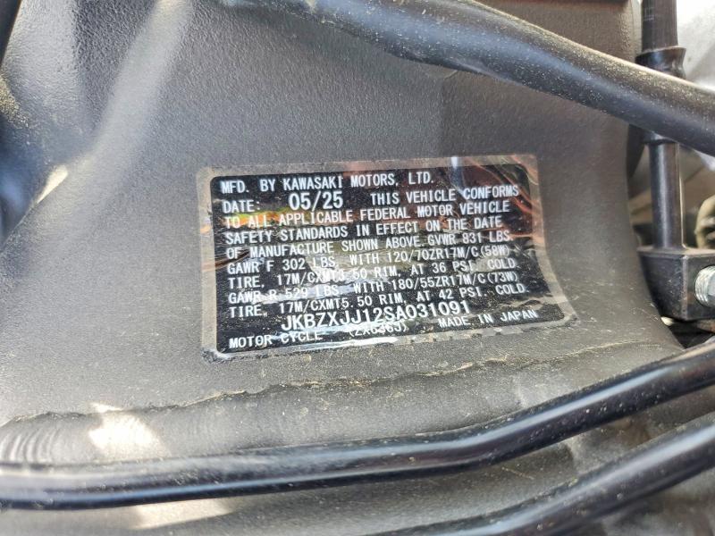 2025 Kawasaki ZX636 K