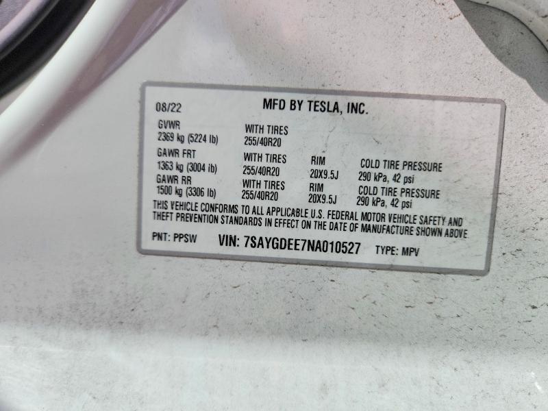 2022 Tesla Model y