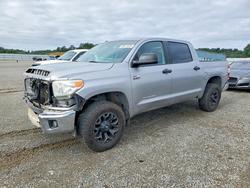 Salvage trucks for sale at Anderson, CA auction: 2015 Toyota Tundra SR5