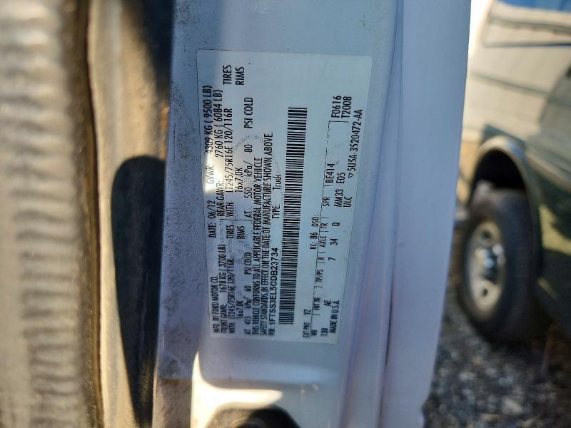 2012 Ford Econoline E350 Super Duty van