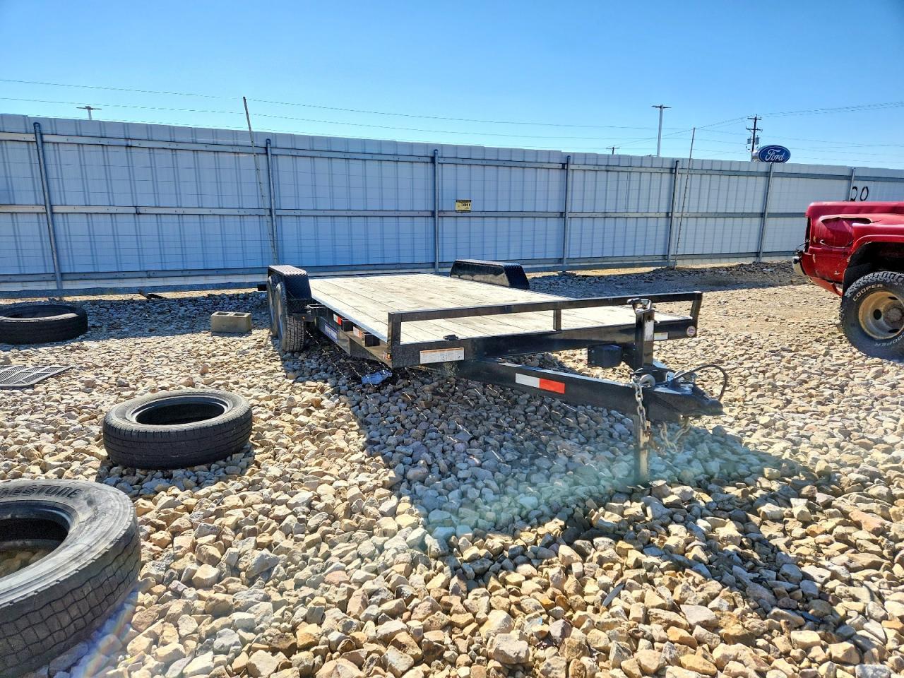 2021 Sure-Trac ST220CHW-B-100 Equipment Trailer