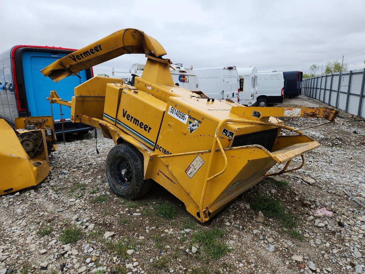 2004 Vermeer BC1800A Wood Chipper