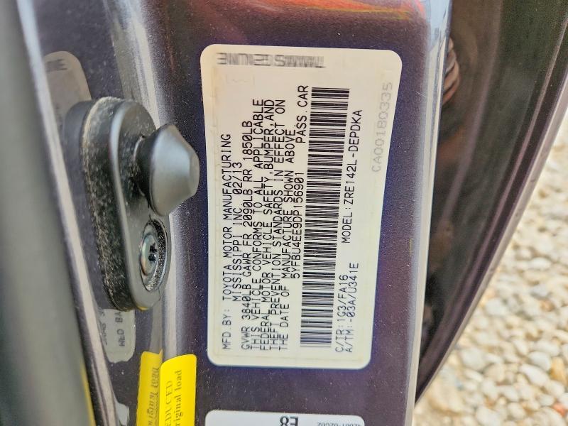 2013 Toyota Corolla l