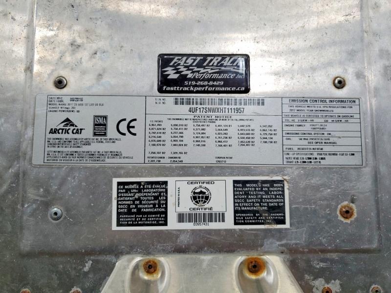 2017 Arctic Cat Arctic Cat