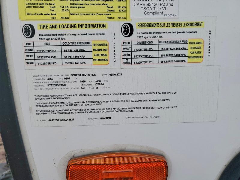 2022 Surveyor 2022 Forest River Surveyor Camper