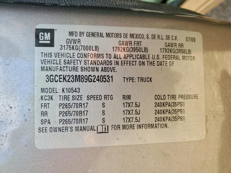 2009 Chevrolet Silverado K1500 LT