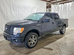Salvage cars for sale from Copart Leroy, NY: 2014 Ford F150 Supercrew