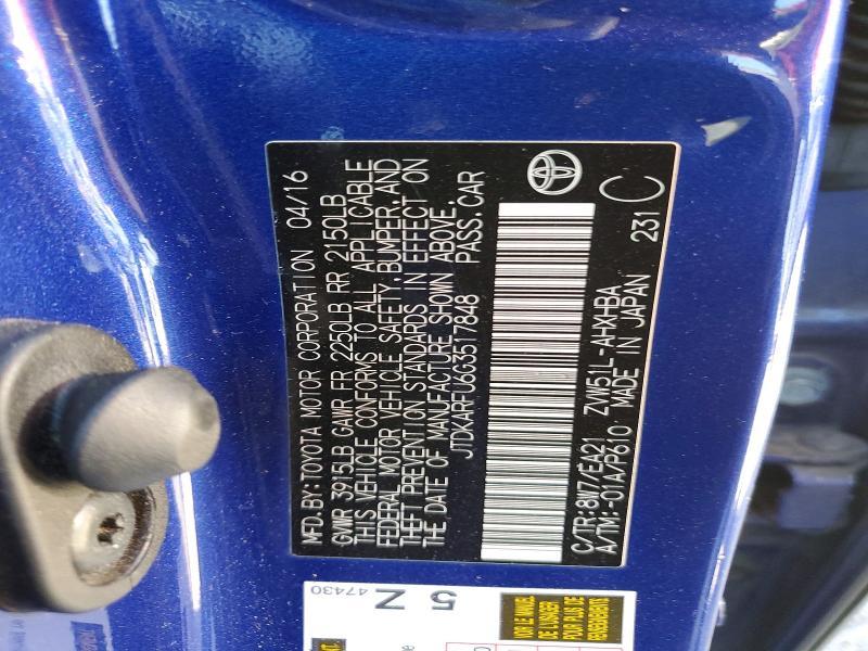 2016 Toyota Prius Hybrid