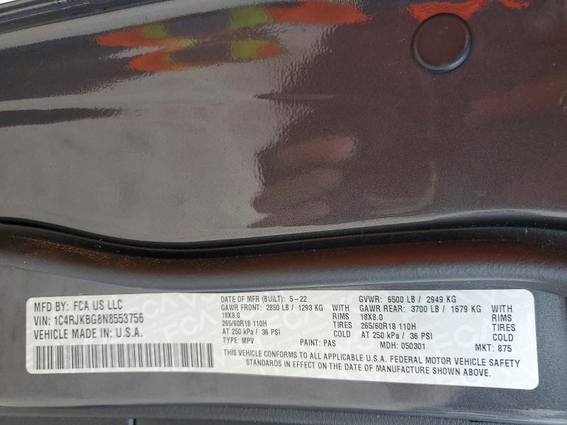 2022 Jeep Grand Cherokee l Limited